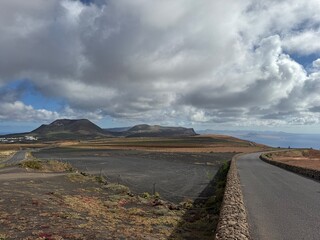 VIEW OF LANZAROTE CANARY ISLAND