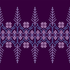 Geometric Ethnic pattern,
Native American tribal fabric, tile, carpet, vector,
illustration design, on navy blue background