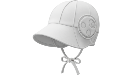 Isolated Baby Sun Hat