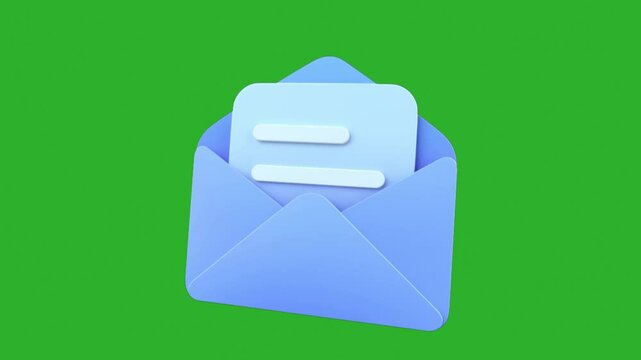 message animation