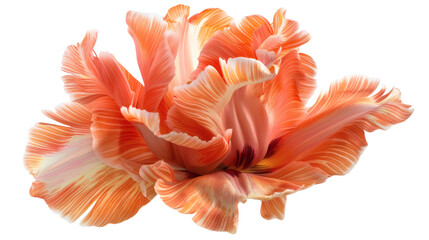 Tulip isolated on white background