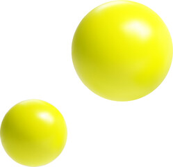 3d Yellow Sphere