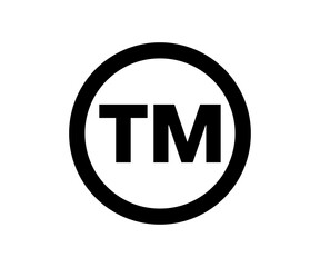 TM Symbol trademark. Copyright mark icon. Smartmark and trademark vector design and illustration.
