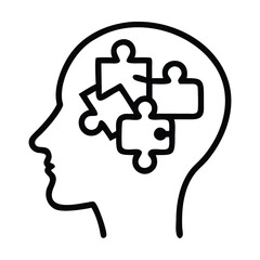 Problem Solving icon vector