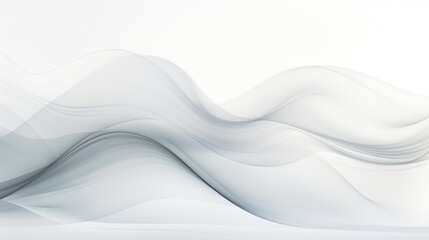 ethereal abstract white background