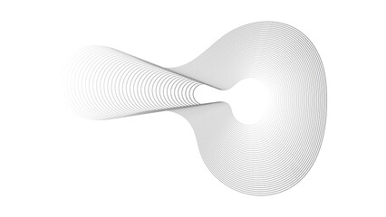 optical white vortex minimal abstract line background