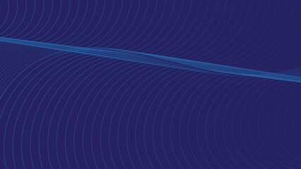 Modern vector deep indigo contour lines flow background
