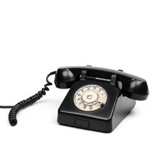 Retro phone vintage telephone communication device dial telephone