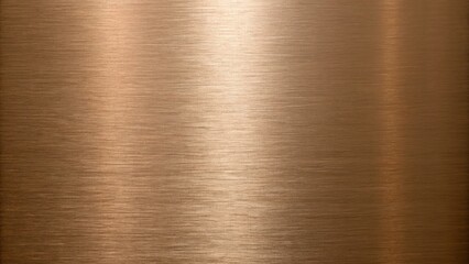 Horizontal brushed bronze metallic texture background image, showing subtle light reflection