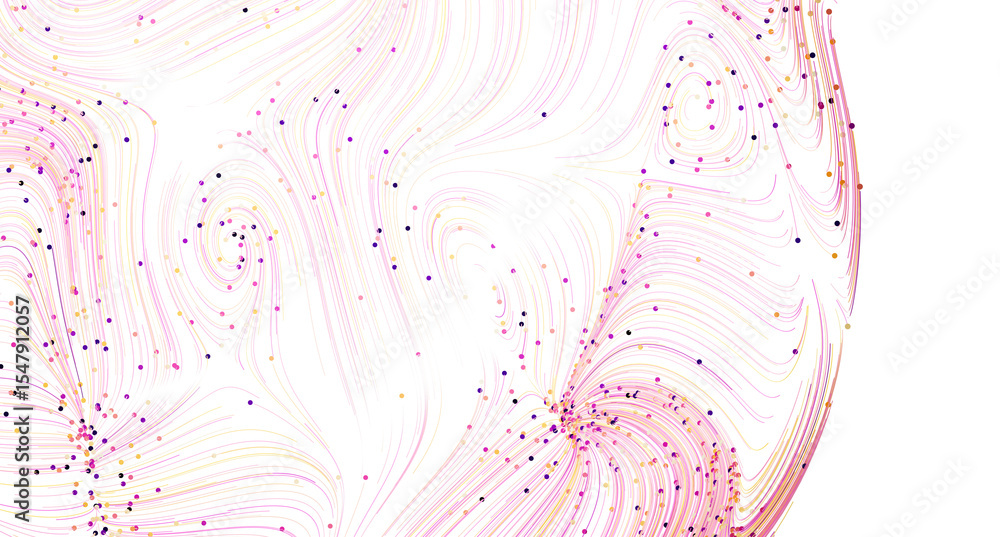 Poster high-resolution abstract background with pink and gold swirls and glitter. perfect for websites, pre