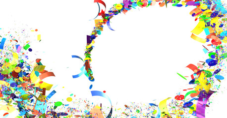 Vibrant festive confetti background perfect for parties, celebrations, and events. Download this high-resolution image for your projects.