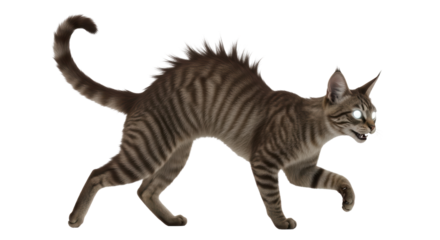 Isolated Cartoon Cat