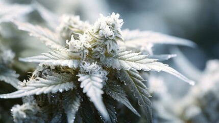 frosty marijuana white