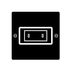electrity glyph icon