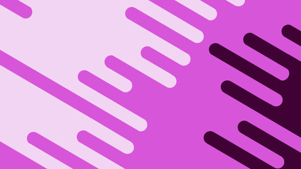 ピンク×パープルの流線型ライン背景
