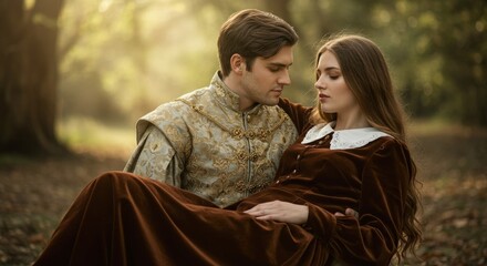 romantic couple Romeo and Juliet