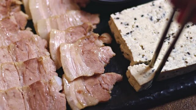 Korean Tofu Kimchi and Bossam | Traditional Korean Side Dishes Cooking