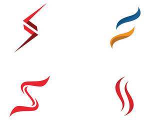 S logo and symbols template vector