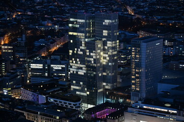 Frankfurt, abends