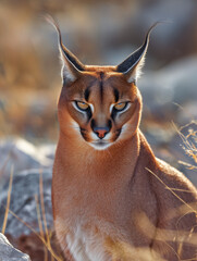 Caracal in the Wild