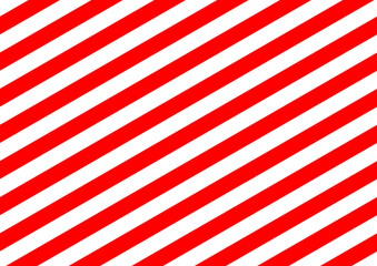 Red and White Diagonal Stripes, Striped Pattern, Warning Stripes, Danger Tape Design,