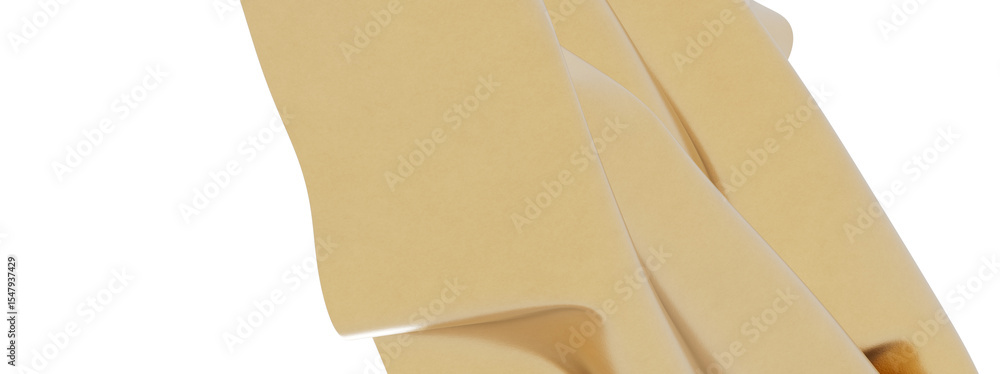 Poster High-quality image of abstract gold fabric texture, perfect for backgrounds and design projects.