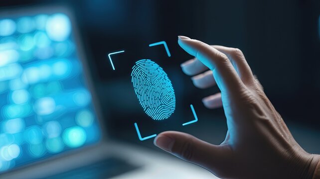 Innovative Fingerprint Scanning Technology Revolutionizing Security Measures in Modern Workspaces Digital Authentication Cybersecurity and Biometric Identification Systems
