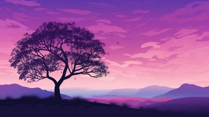 sky background purple gradient