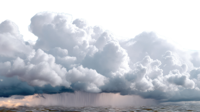 Dramatic Sky Show: A breathtaking capture of a turbulent, storm-filled sky, showcasing billowing clouds, hinting at the raw power and beauty of atmospheric phenomena. 