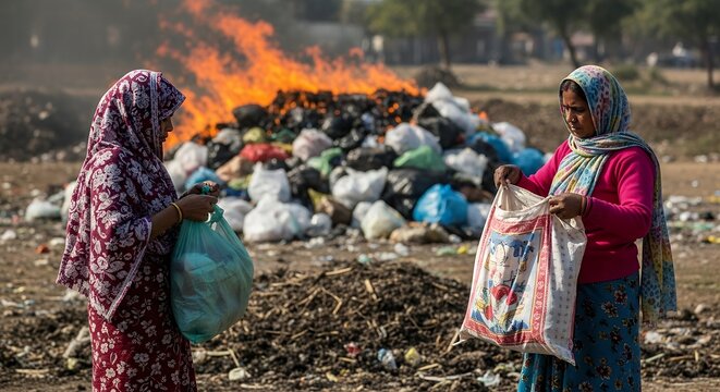International Plastic Bag Free Day Combating Waste - Powered by Adobe