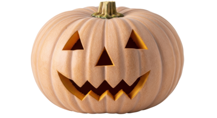 Isolated Halloween Pumpkin