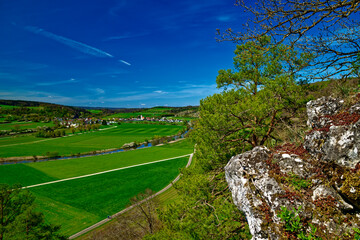a beautiful day in the ancient town of Dollnstein