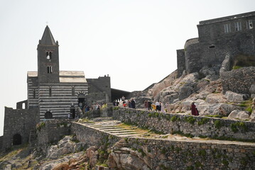 Italian chapel in La Spezia Italy, Portovenere