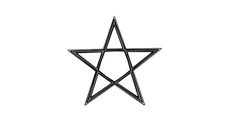 Isolated Pentagram