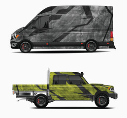 Custom Car Wraps for Van and Pickup Truck