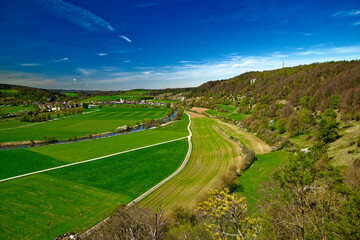 a beautiful day in the ancient town of Dollnstein