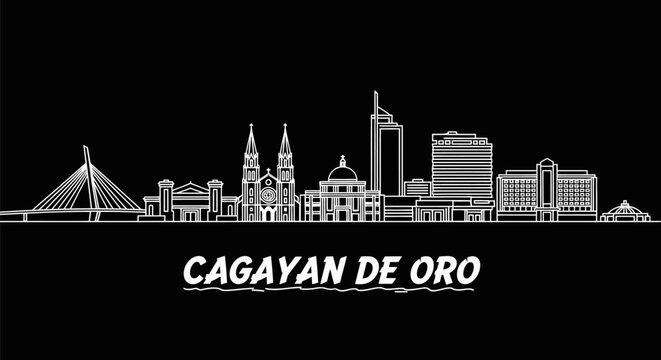 Cagayan De Oro skyline Philippines architecture.