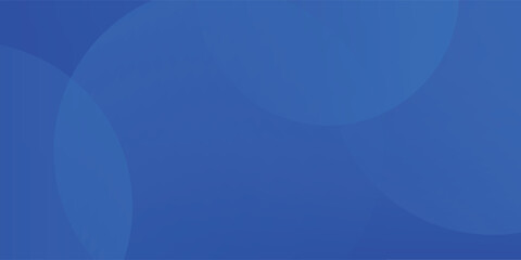 Blue gradient abstract circle shape background vector design