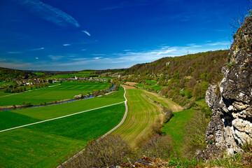 a beautiful day in the ancient town of Dollnstein