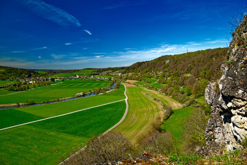 a beautiful day in the ancient town of Dollnstein