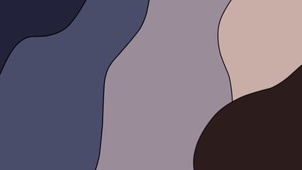 Minimalist abstract design featuring organic curves and soft gradients, suitable for digital art, wallpapers, or templatespregnant woman silhouette