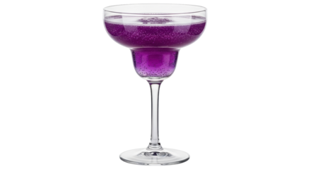 Isolated Purple Cocktail