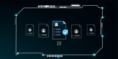 AI help business document verification of user concept	
