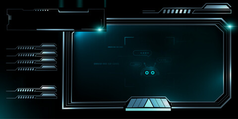 Fototapeta premium artificial intelligence agent chat bot 