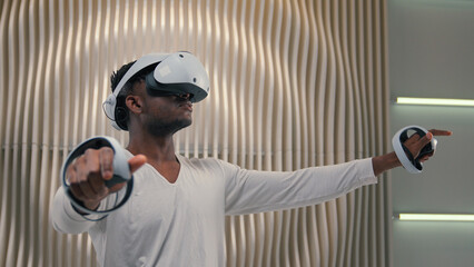 Futurism gaming discovery cyberspace 3d simulation internet video game virtual reality African...