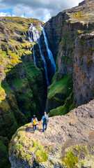 Discovering the breathtaking beauty of Icelands majestic waterfalls and lush landscapes