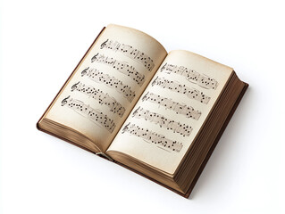 A music theory book, isolated on a clean white background, with simple cover design and no shadow.