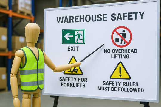 Effective communication and adherence to safety rules ensure operational success and risk management in warehouse environments