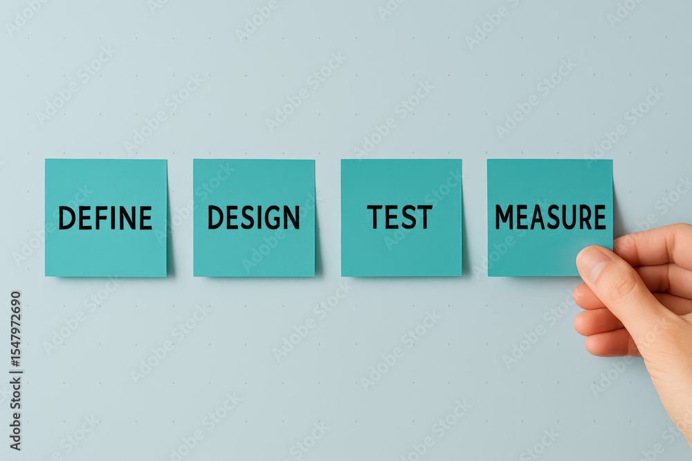 Poster effective project development relies on understanding goals creating plans validating results and ev