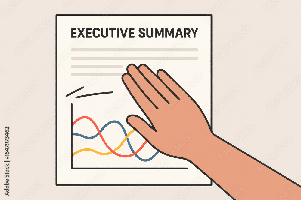 Poster a decisive gesture signals the rejection a strategic summary highlighting changing trends and critic